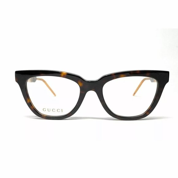 Gucci Women's Havana Square Eyeglasses! - Picture 2 of 3